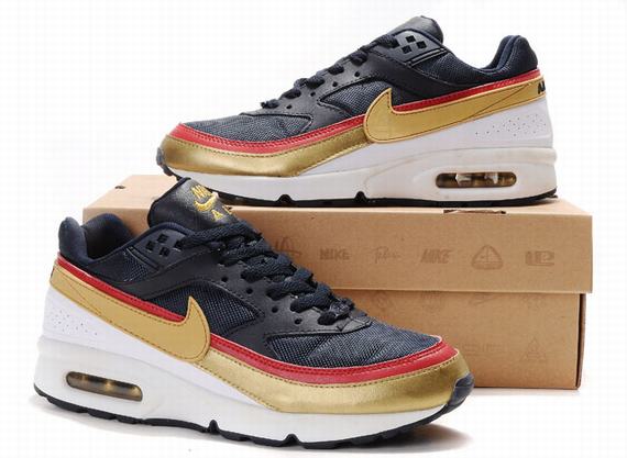 New Men'S Nike Air Max Black/Red/ Silver